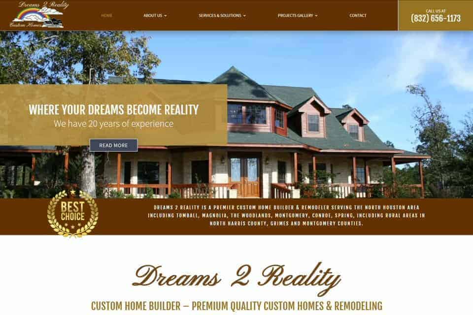 Dreams 2 Reality Custom Homes & Remodeling by Getan Resources, LLC